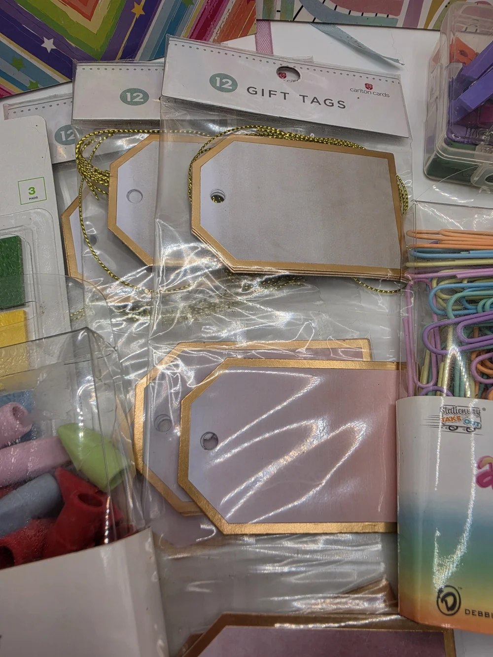 Multicolor Multi-branded Spiral Notebooks & Stationery Set
